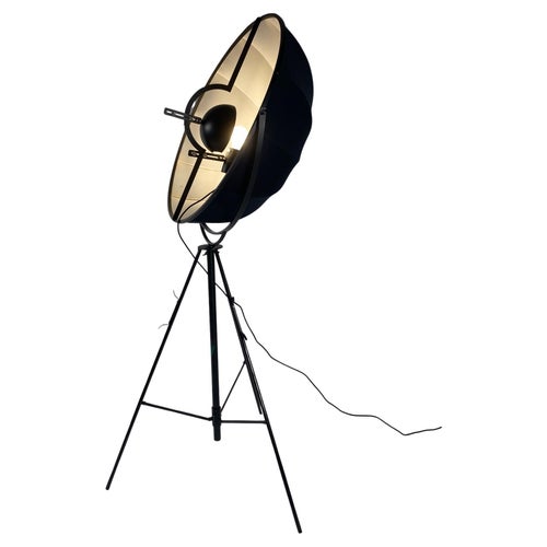 Mariano Fortuny for Pallucco Italia, Floor Lamp in Original Black